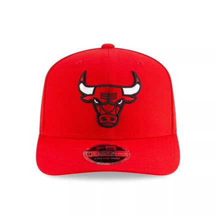 New Era 9SEVENTY Čikagos Bulls NBA komandos raudona tamprti snapback kepuraitė - 60755451