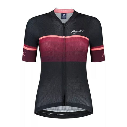 Rogelli IMPRESS II Women's T-Shirt Burgundy-Coral XL