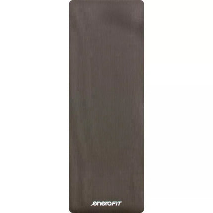 FITNESS MAT NBR NESLYSTANTIS 183x61x1,5CM JUODAS + ENERO FIT COVER