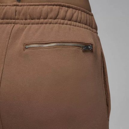 Air Jordan Wordmark Fleece Tracksuit Bottoms Brown - FZ3954-223