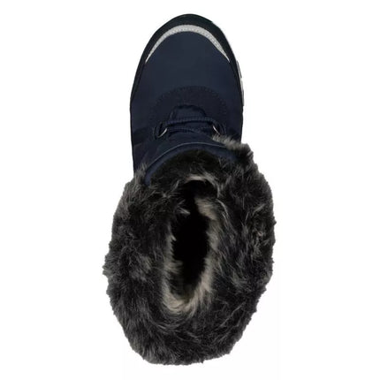 Trollkids Girls Hemsedal Winter Boots XT Waterproof Navy Blue (576-100)