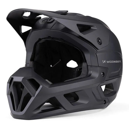 Wozinsky Full Face Bike Helmet with Detachable Visor 57-59 cm - Black