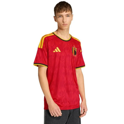 adidas Belgijos 26 namų aprangos marškinėliai, raudoni, JM8381