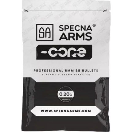 Specna Arms CORE 0.20g ASG šrato – 1000 vnt. (SPE-16-021002)