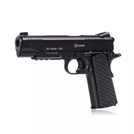 RANGER 1911 Taktinis KWC oro pistoletas kal. 4.5 mm BB su atatranka (BLOW BACK) 17 šūvių PILNAI METALINIS CO2 (AAKCMB770AZB)