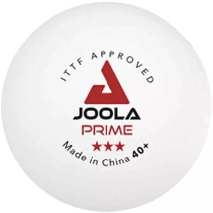 JOOLA PRIME stalo teniso kamuoliukai, 3 vnt., balti