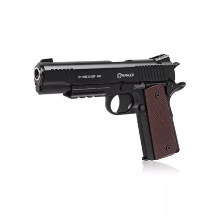 RANGER 1911 M45A1 CQBP air pistol k.4.5BBs 21-shot METAL SLIDE KWC
