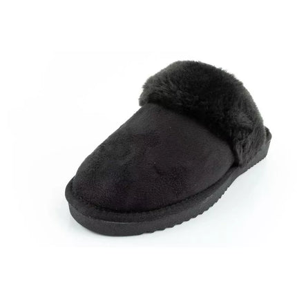 O'neill Pomnio women's slippers, insulated slip-on slippers, fashionable, warm, black