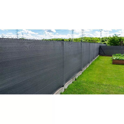 Šešėlinis tinklas 140g/m² 1.5x25m tamsiai pilkas