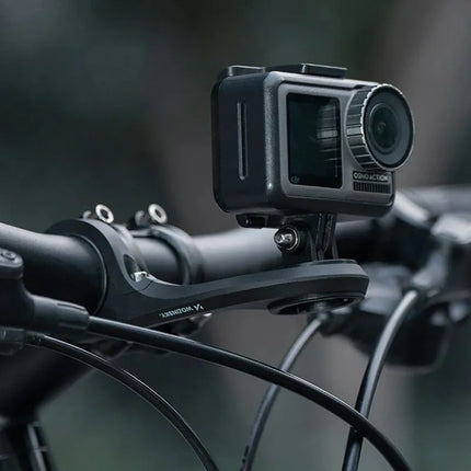 Wozinsky WUG-01B dviračio laikiklis Garmin kompiuteriui, vairui, kamerai, žibintuvėliui - juodas