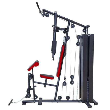 BODY SCULPTURE Vienos stoties ATLASE Multifunkcinis treniruoklis BMG 4305, 65 kg svorių blokas