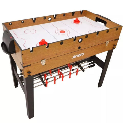 3-in-1 WOODEN TABLE FOR FOOTBALL, BILLIARDS, AIR HOOKUP 121x61x81CM