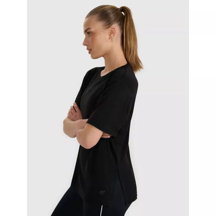 Moteriški oversize marškinėliai su modal 4F 4FRAW25TTSHF3408-20S