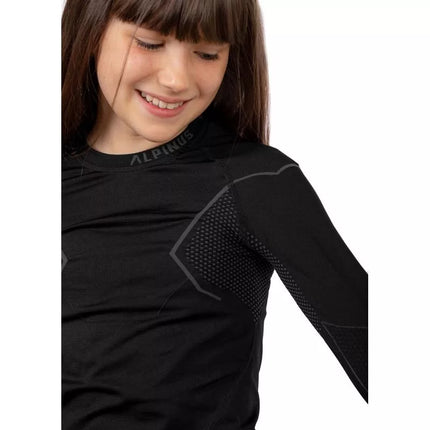 Alpinus Active Set termo apatmenys juodas ir pilkas Jr GT43204