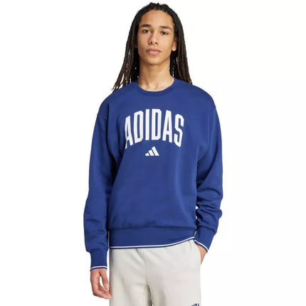Vyriškas adidas Varsity stiliaus džemperis Mėlynas JM1734