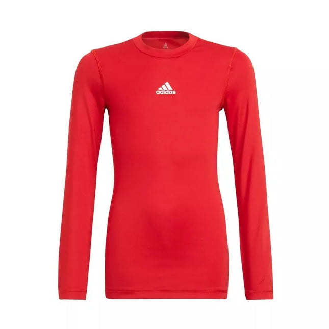 Adidas Techfit Compression Jr H23154 marškinėliai, raudoni