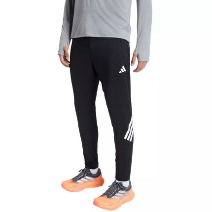 Adidas Adi 365 Ikoniškos bėgimo vyriškos kelnės Juodos KE6742