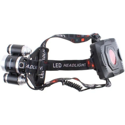 GRUNDIG DELUXE 1 LED and 2 COB TOURIST HEADLAMP