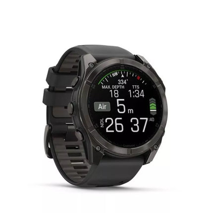 Garmin Fenix 8 51 mm juodas laikrodis