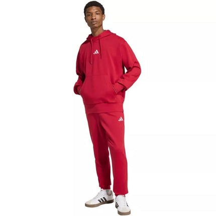 Men's adidas Essentials Feelcozy Hoodie red KC0907