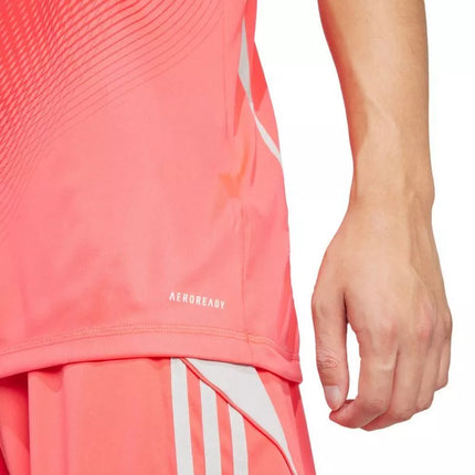 adidas Tiro 25 Competition Jersey Short Sleeve Men's Goalkeeper Shirt Red JI9717