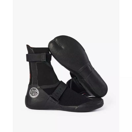 RIP CURL Fbomb 7mm apvalaus piršto neopreniniai batai juodi