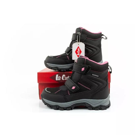 Lee Cooper winter boots children's snow boots waterproof insulated black