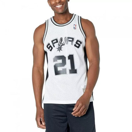 Mitchell & Ness Vyriški San Antonio Spurs NBA Swingman Džersis Duncan SMJYCP19247-SASWHIT98TDU