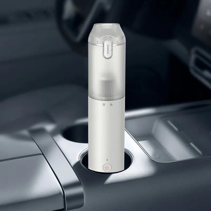 Baseus A3lite Belaidis automobilinis dulkių siurblys su čiužinio pompavimo funkcija - Balta