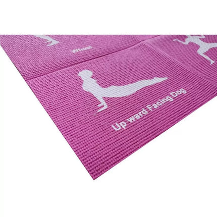Sulankstomas jogos kilimėlis 1700x600x5mm rožinis ENERO FIT