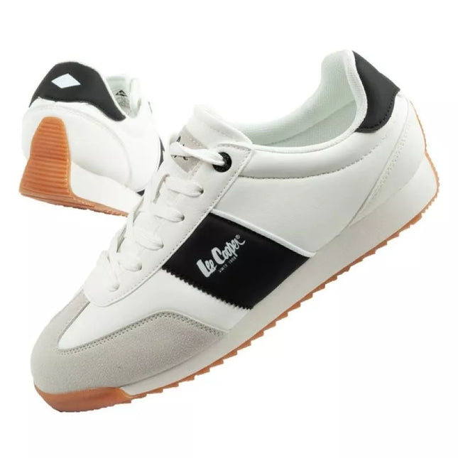 Lee Cooper sportiniai bateliai kedai vyriški madingi patogūs balti