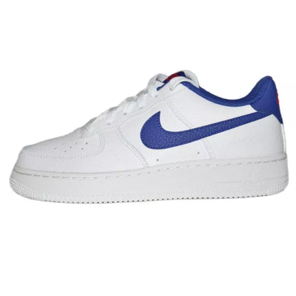 Nike Air Force 1 moteriški batai, balti / tamsiai karališkos mėlynos - CT3839-101