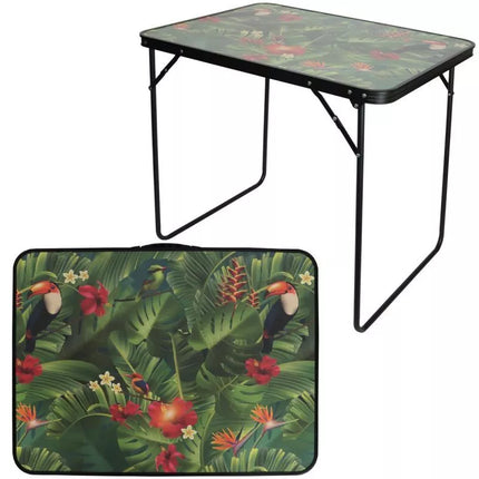 TOURIST TABLE 80x60x70CM FLOWER