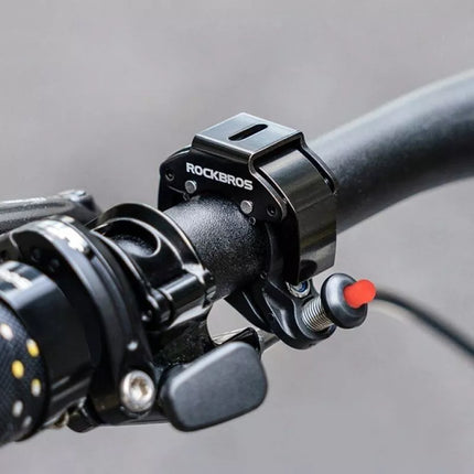 Rockbros 34210006001 C formos dviračio skambutis – juodas