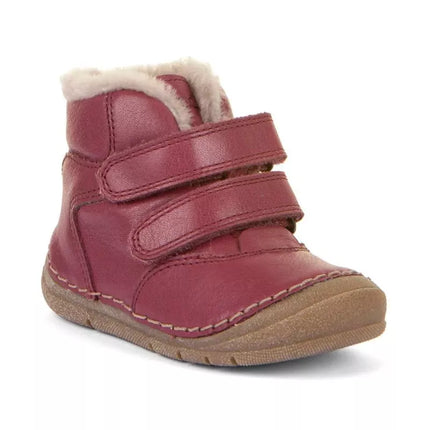 Froddo children's winter ankle boots, insulated, made of natural leather, lightweight