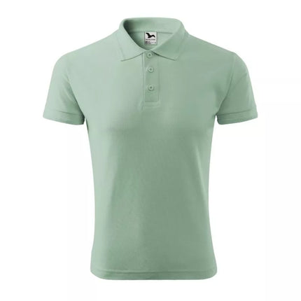 Men's Pique Polo Shirt (sage)