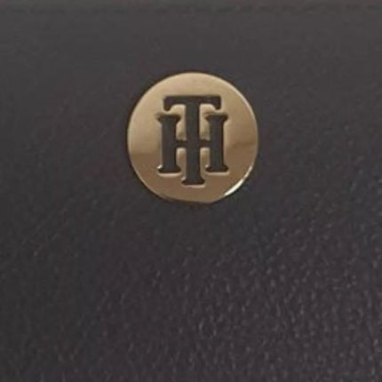 Tommy Hilfiger Moteriška TH Core Didelė Juoda Piniginė - AW0AW08011 CJM