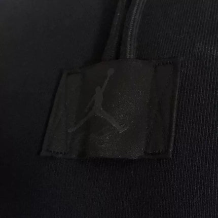 Air Jordan Flight Fleece džemperis su gobtuvu Juodas - FV7247-010