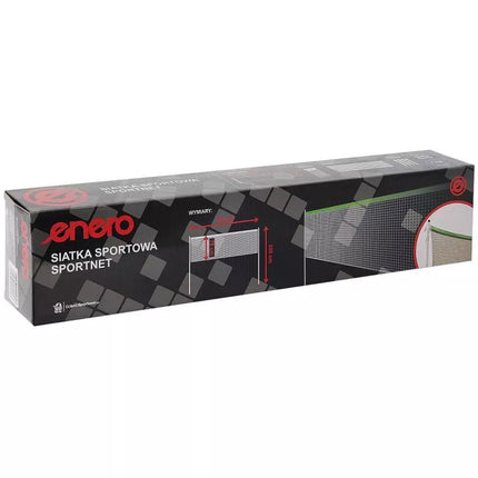 BADMINTON VOLLEYBALL NET POSTS SET 609x220CM