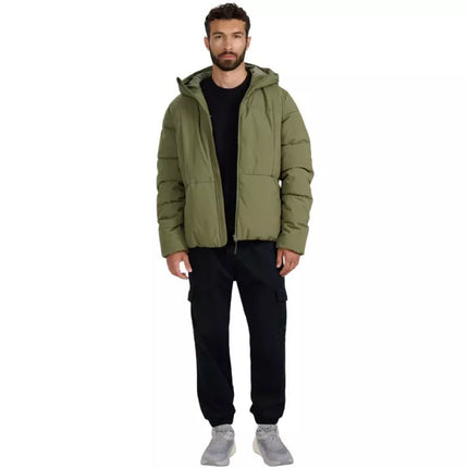 Men's down jacket 4F M0710 khaki 4FWAW25TDJAM0710 43S
