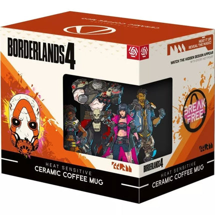 Good Loot Borderlands 4 Vault Keeper Glitch karščio efektas atskleidžianti puodelis