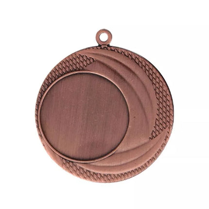 Bronze medal overall with space for an emblem 25 mm steel