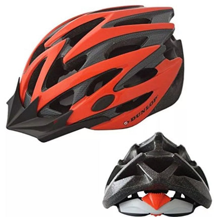 DUNLOP MTB RED ADJUSTABLE CYCLING HELMET S. M (55-58CM)