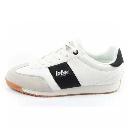 Lee Cooper sports shoes sneakers men's fashionable comfortable white