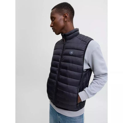 Jack&Jones vyriška liemenė JJEBRADLEY LIGHT BODYWARMER COLLAR NOO 12280973 JUODA