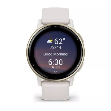 Garmin Vivoactive 5 42mm Cream Gold Watch