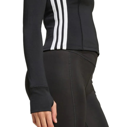 adidas Workout Essentials 3-Stripes Zip Through Sweatshirt KB7843