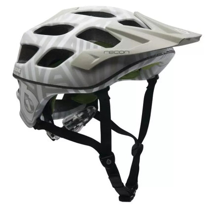 Šalmas RECON XC Fin Baltas Pilkas 661