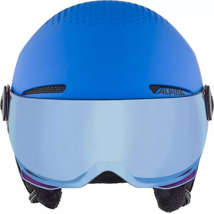 ALPINA ZUPO VISOR Q-LITE Mėlynas 54-58 slidinėjimo šalmas