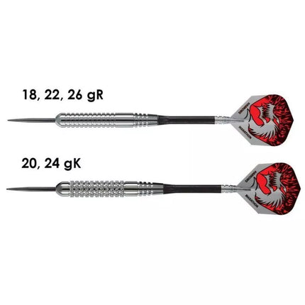 Harrows Silver Arrows Steeltip strėlės HS-TNK-000013162